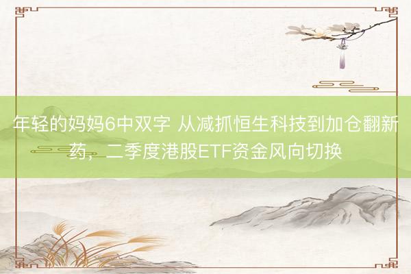 年轻的妈妈6中双字 从减抓恒生科技到加仓翻新药,二季度港股ETF资金风向切换